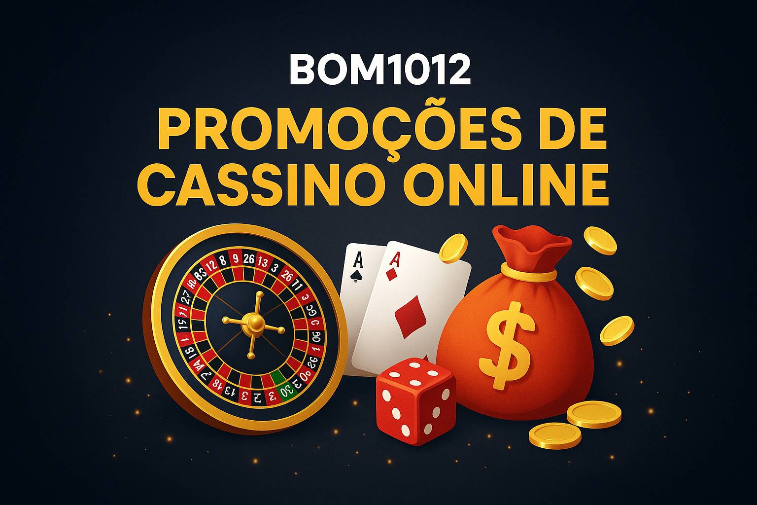 O bônus promocional BOM1012 é uma ótima maneira de começar sua aventura