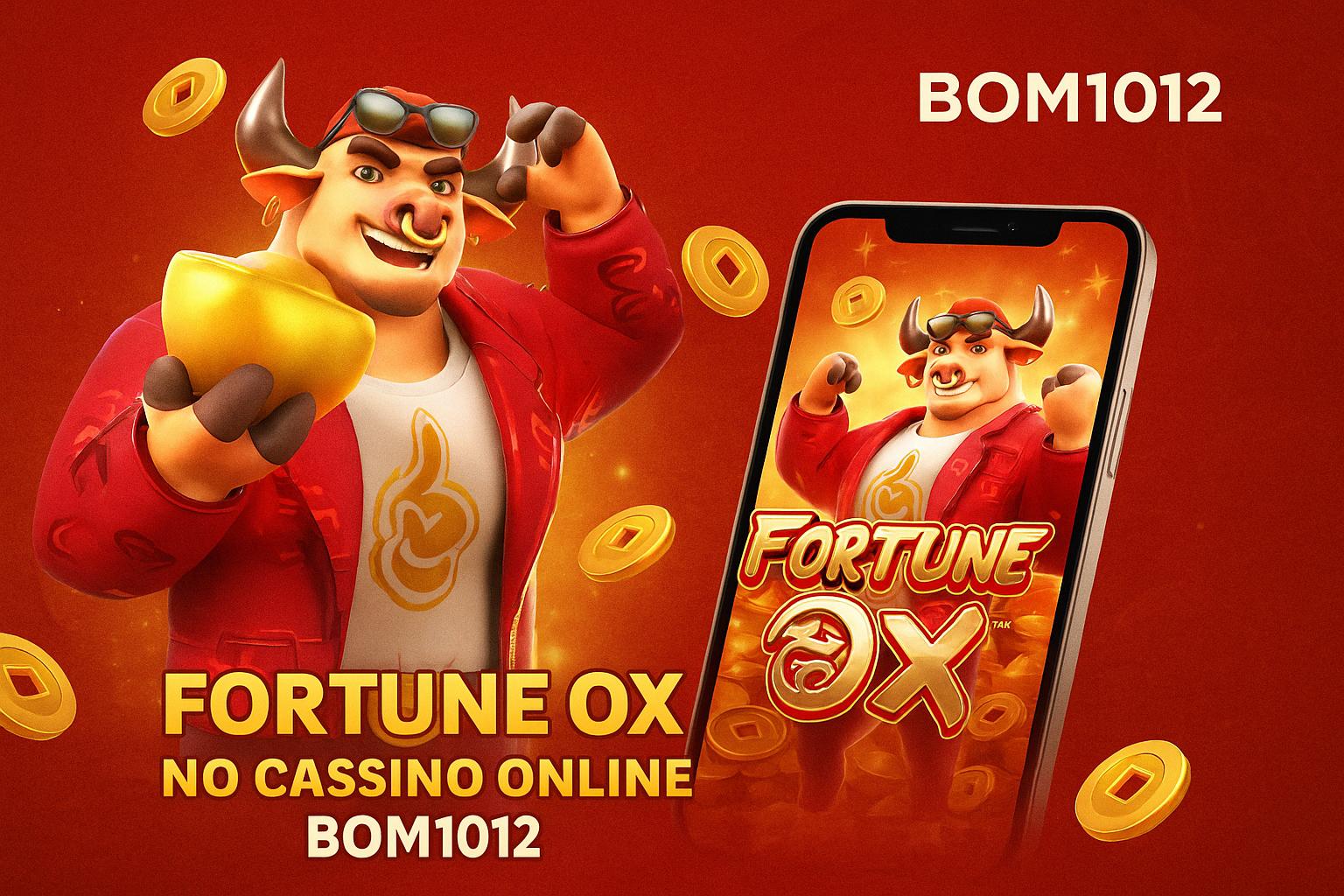 Fortune Ox no BOM1012 - Aposte Agora e Reivindique Seus Ganhos