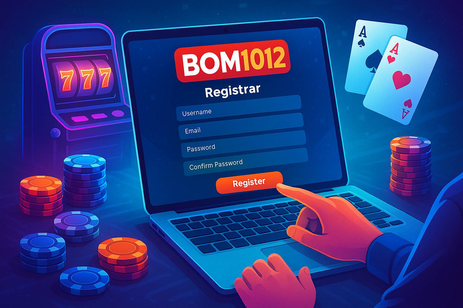 Não Perca tempo, o rRgistro na site BOM1012